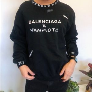 Balenciaga x Vanmoto sweatshirt